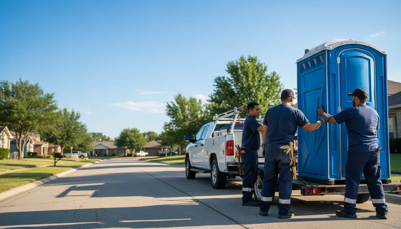 Portable Toilet Rental in Mumford, TX near me